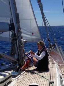 Entering Greek waters