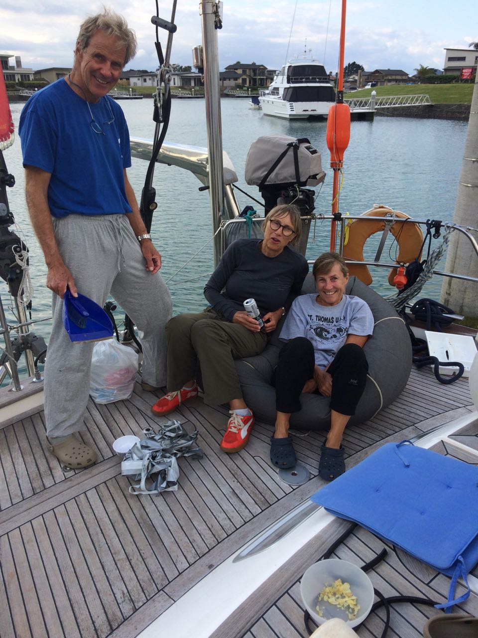 Landfall NZ - time to celebrate!